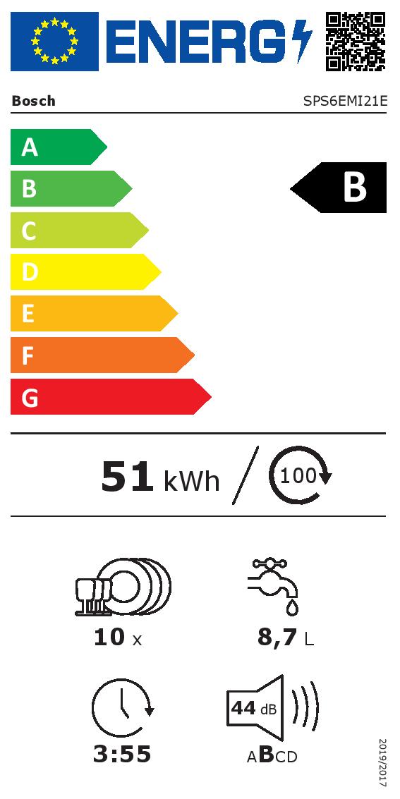 Съдомиялна машина Bosch SPS6EMI21E - Image 2