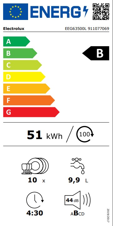 Съдомиялна за вграждане Electrolux EEG63500L - Image 2
